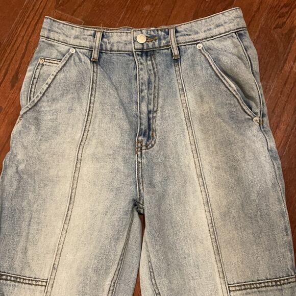 BDG Urban Outfitters Slim Straight Blue Jeans - Picture 3 of 8